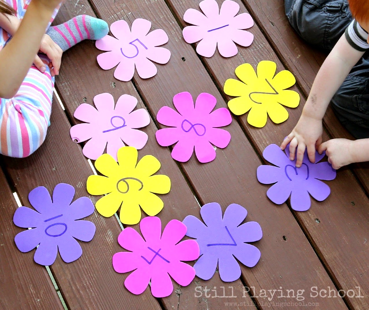 Preschool Number Flower Garden | Still Playing School