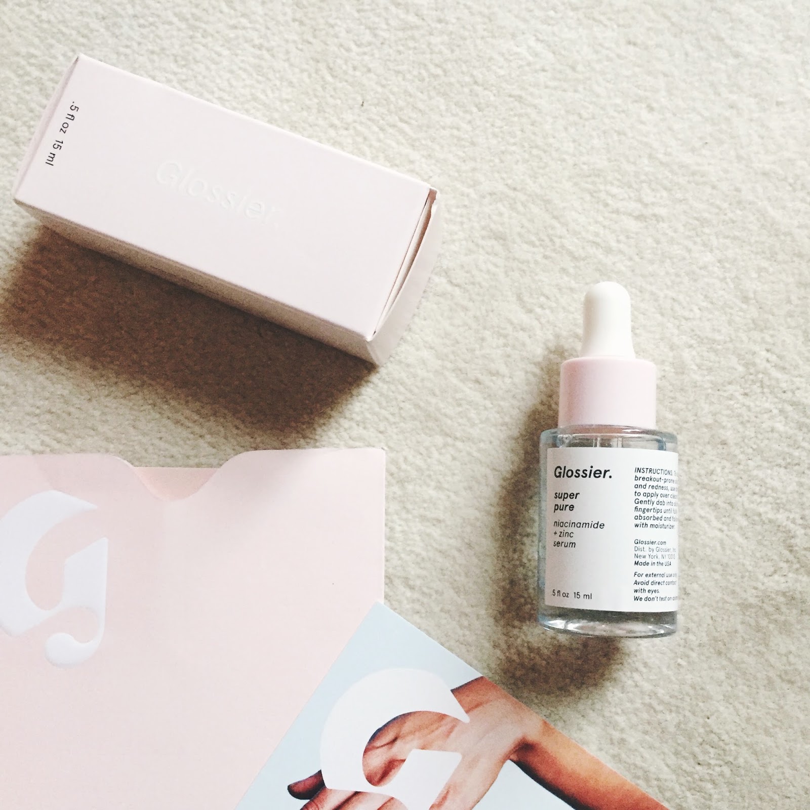 Did Glossier Super Pure Serum Save My Skin? life according to francesca
