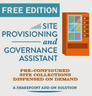 Enterprise ready SharePoint self-service site collection creation for free