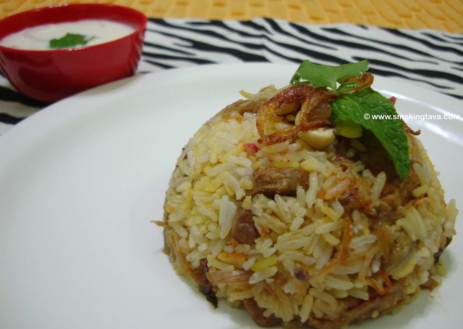 The Smoking Tava Mutton Biryani (Thalassery Style)
