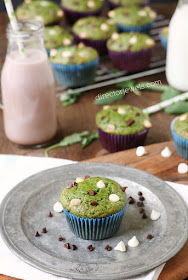 Kale and Spinach Vegan Green Muffins Recipe