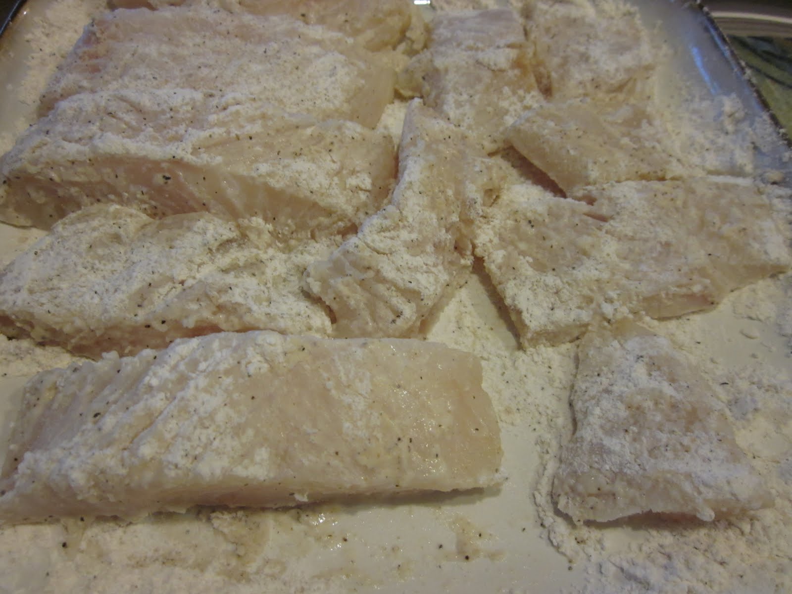 Fiddling thru Fiddlehead Halibut Nicoise