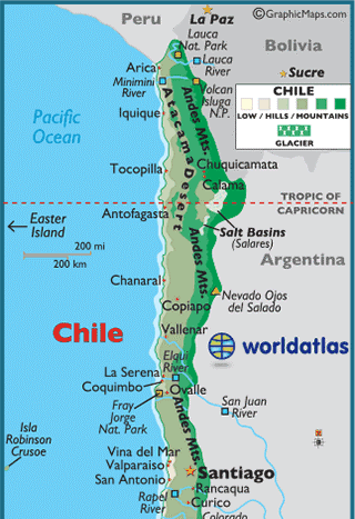 Go With Me - South America: We Love Geography: Chile