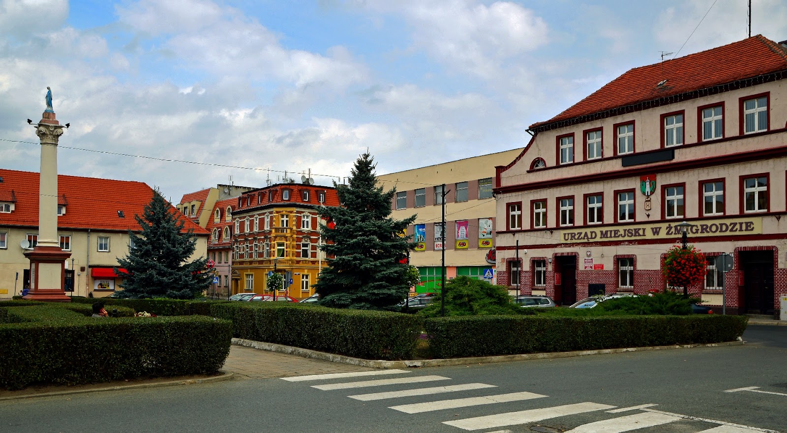 Rynek w Żmigrodzie