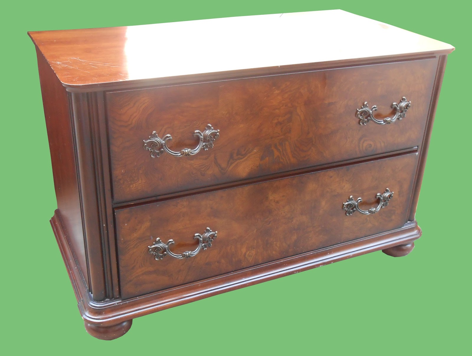 Uhuru Furniture & Collectibles 2 Drawer End of Bed Chest SOLD
