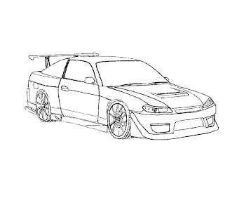 #6 Fast and Furious Coloring Page