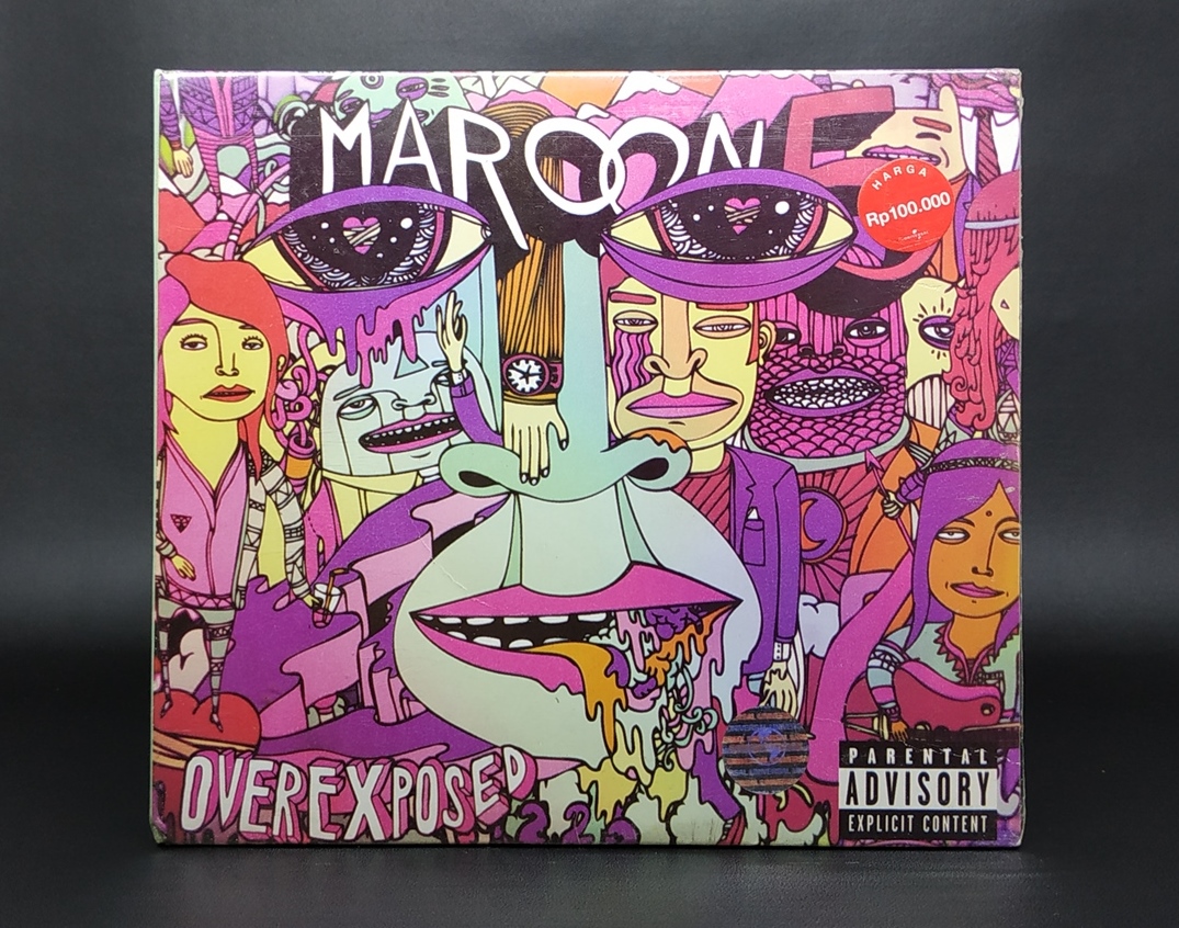 CD MAROON 5 - OVEREXPOSED DELUXE EDITION - GUDANG MUSIK SHOP