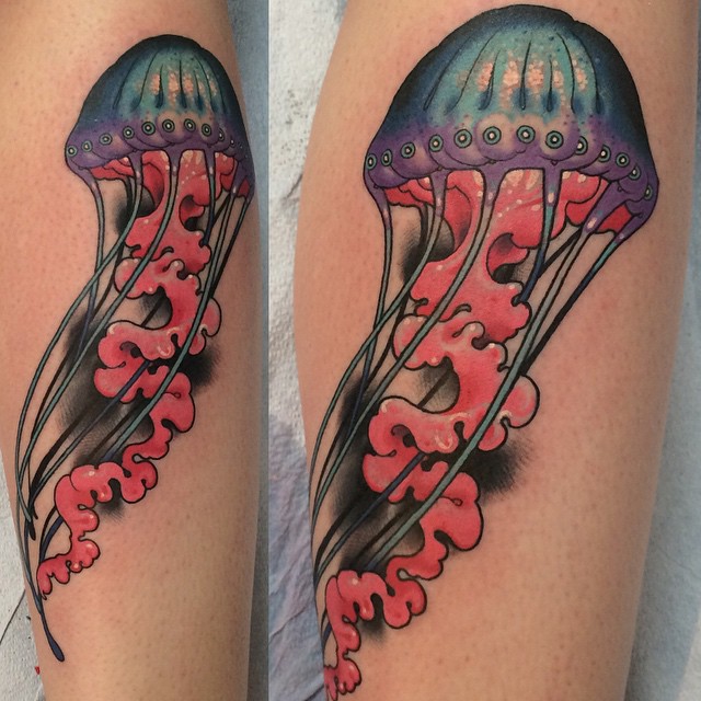 Jellyfish Tattoo z Tattoo Geek Ideas for best tattoos