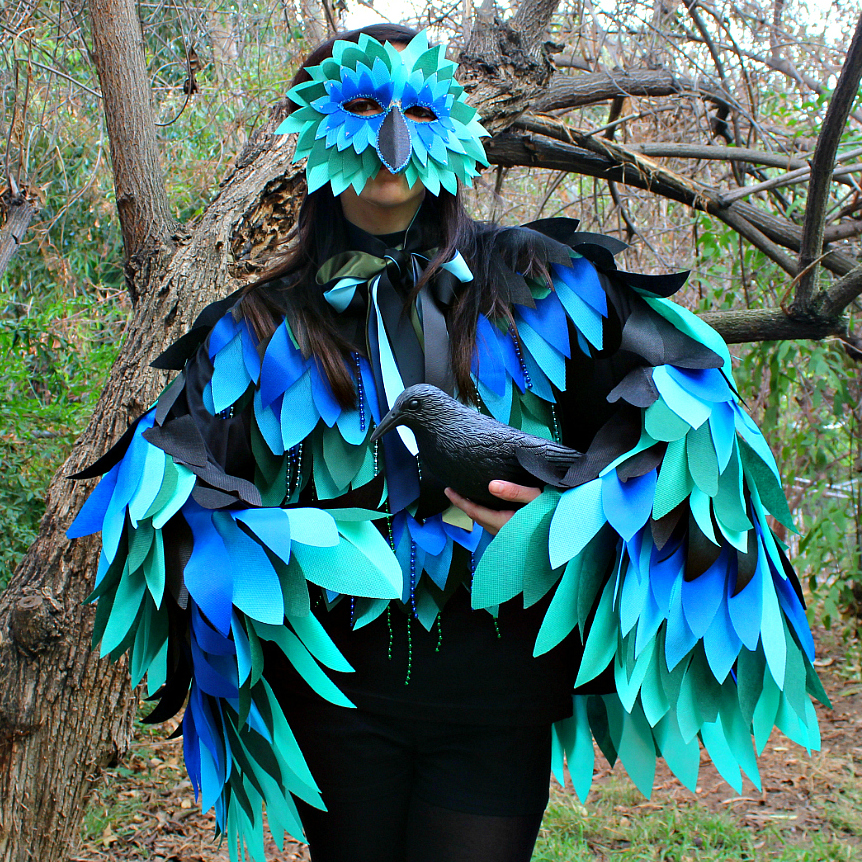 Mark Montano: Halloween Bird Costume Pattern