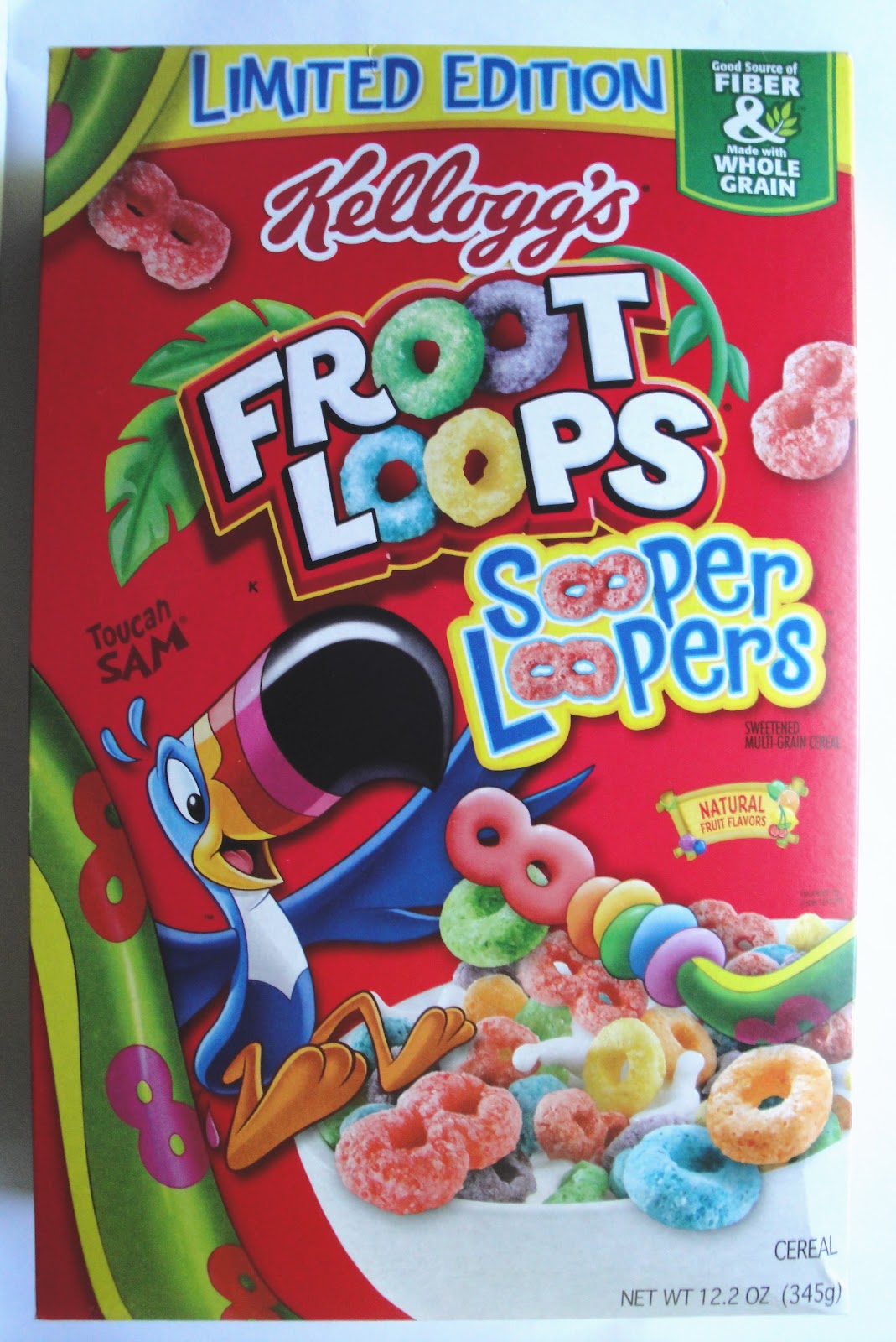 Grocery Gems: US Fruit Loops Limited Edition cereal Sooper Loopers ...