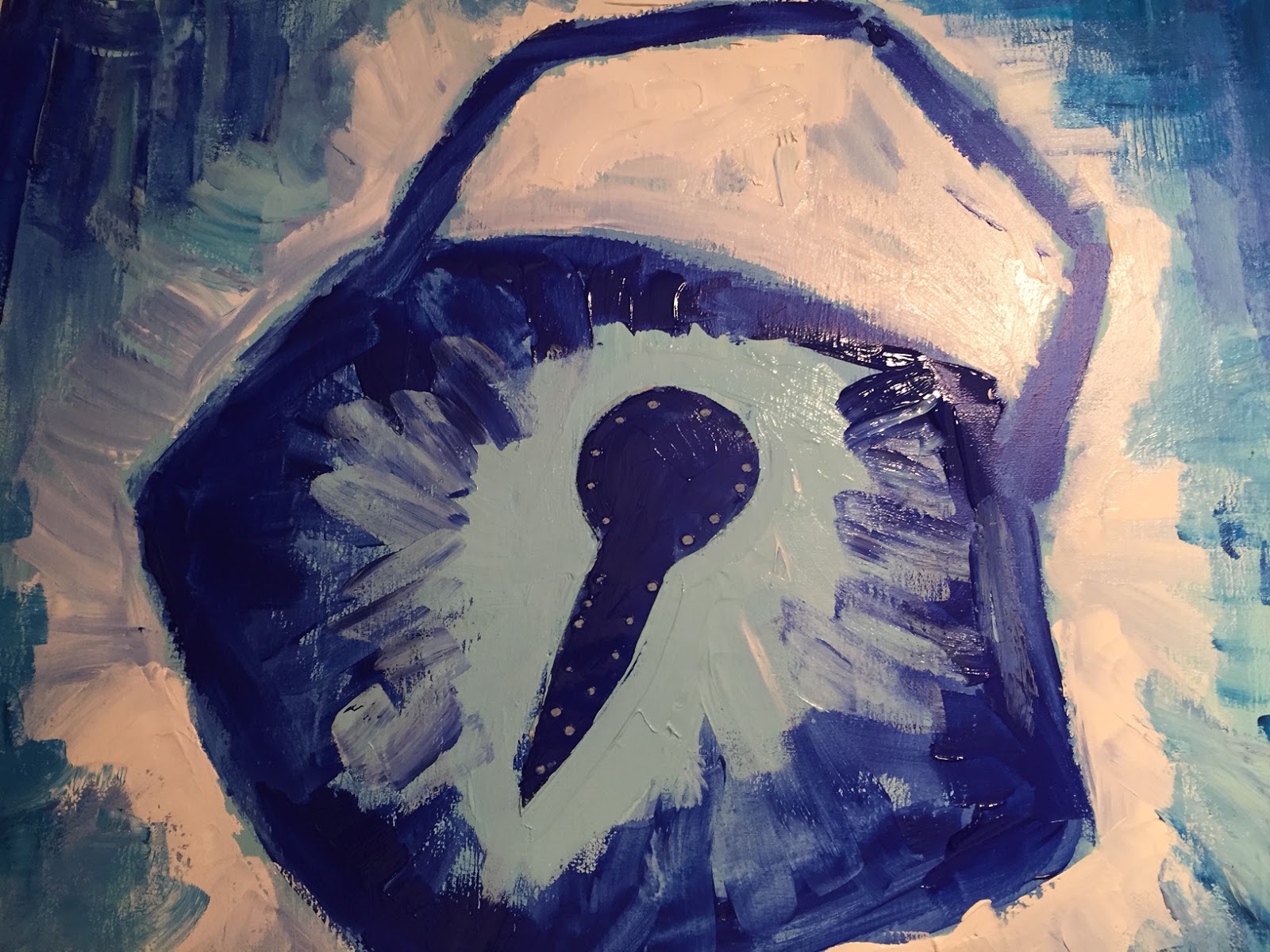 stanislavaARTS.EU How to paint a glass padlock video / Jak namalovat