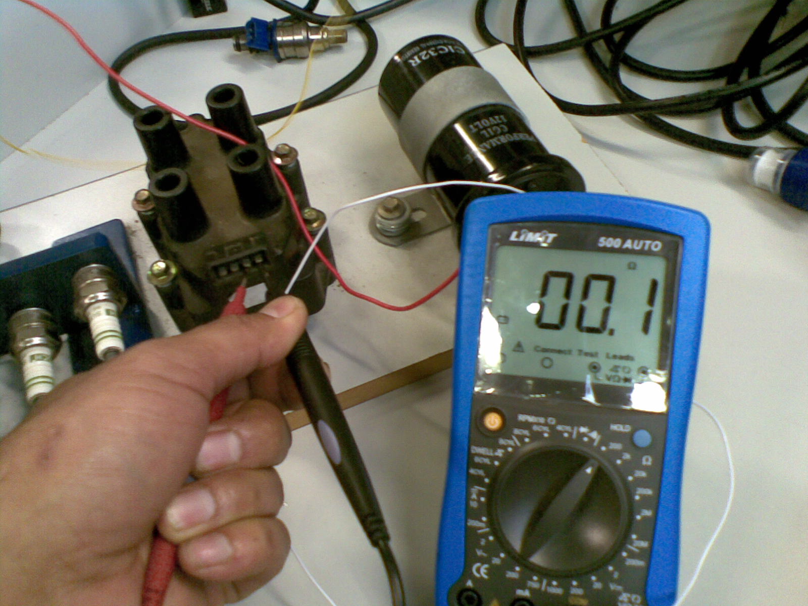 TTEC 4826 Engine Electronic Control System Testing igniton ciol