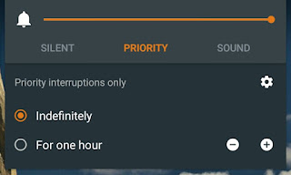 3 Interruption modes in Android