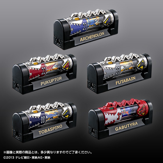 Kyoryuger Diecast Zyudenchi Set Official Images JEFusion