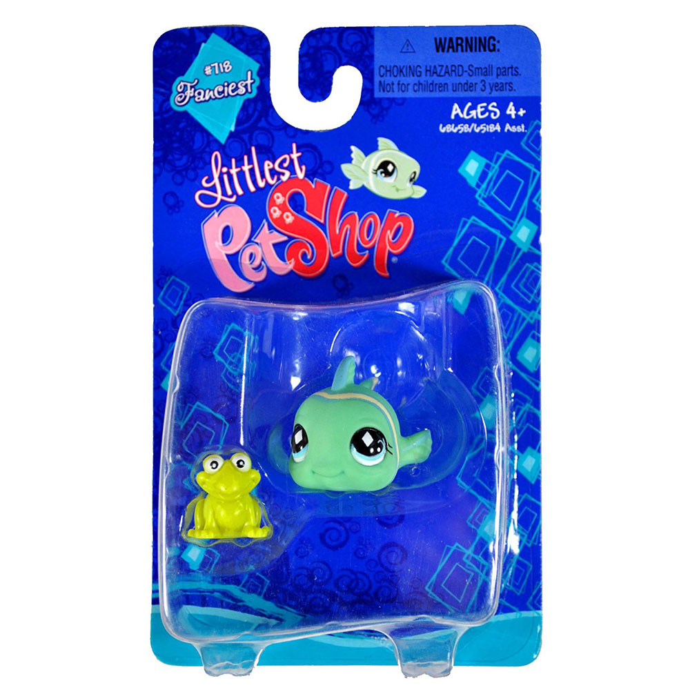 Littlest Pet Shop Singles Fish (718) Pet LPS Merch