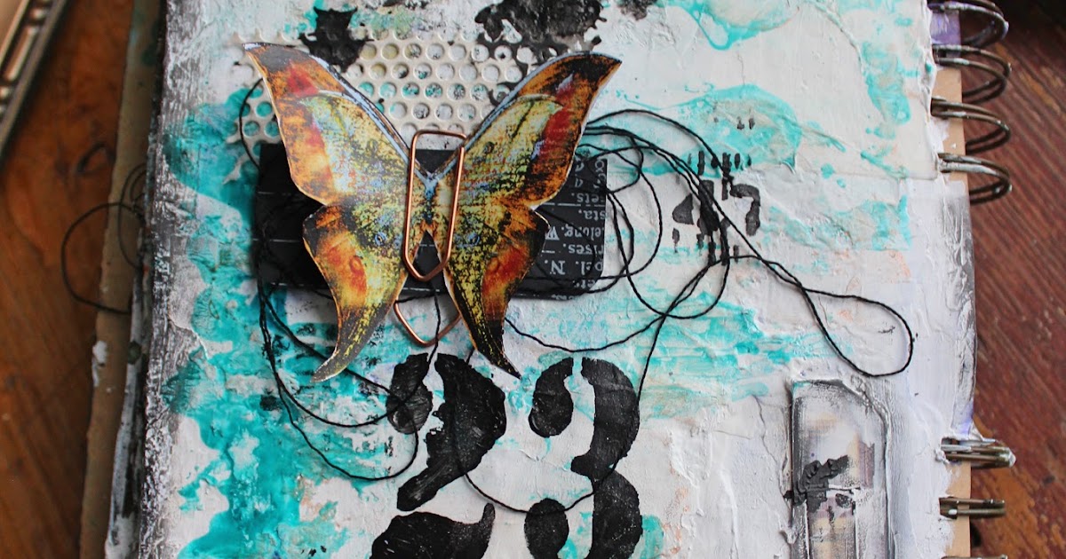 Art Journal Butterfly — Lena BlankensteinHolmström