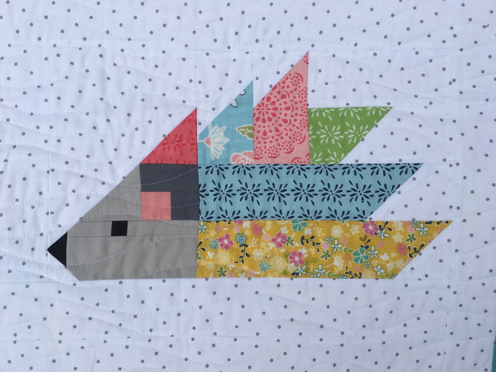 Sew Fresh Quilts Hedgehog Quilt