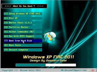 Windows XP Fire 2011