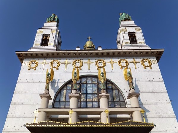 Vienne Wien église sécession Otto Wagner kirche am steinhof art nouveau