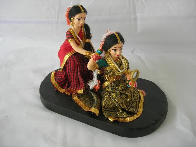 Papier Mache Dolls of India, Clad in Beautiful Costumes, For Navaratri Golu  ( The Festival Of Dolls Of South India ) - The Cultural Heritage of India