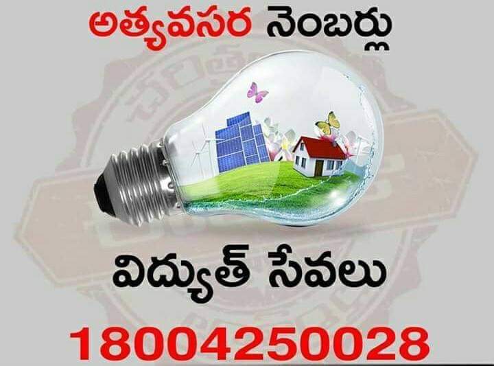 Electricity Services Emergency Numbers AP Heritage