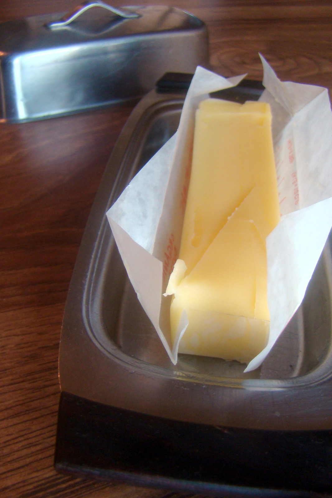 Nourished and Nurtured LEAVE THE BUTTER OUT! (on the counter, of course)