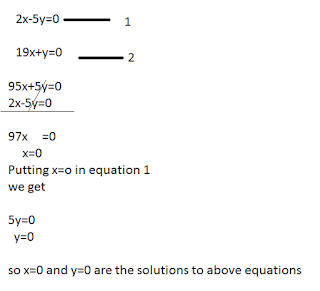 LINEAR EQUATIONS