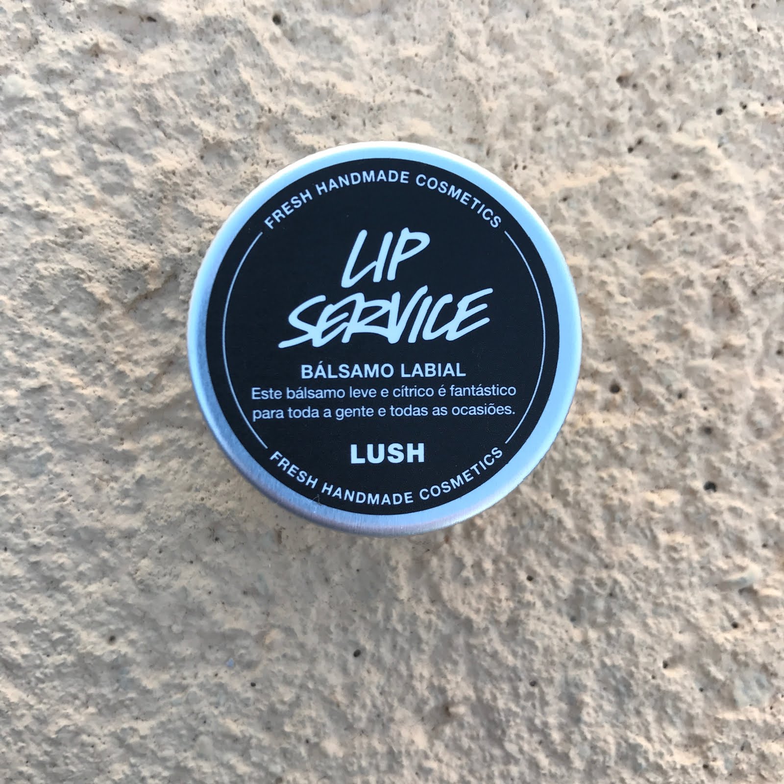 The [not so] girly girl Review LUSH Lip Service Lip Balm