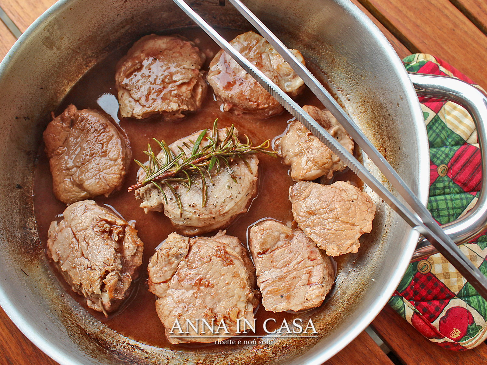 Anna in Casa ricette e non solo Filetto di maiale al vino