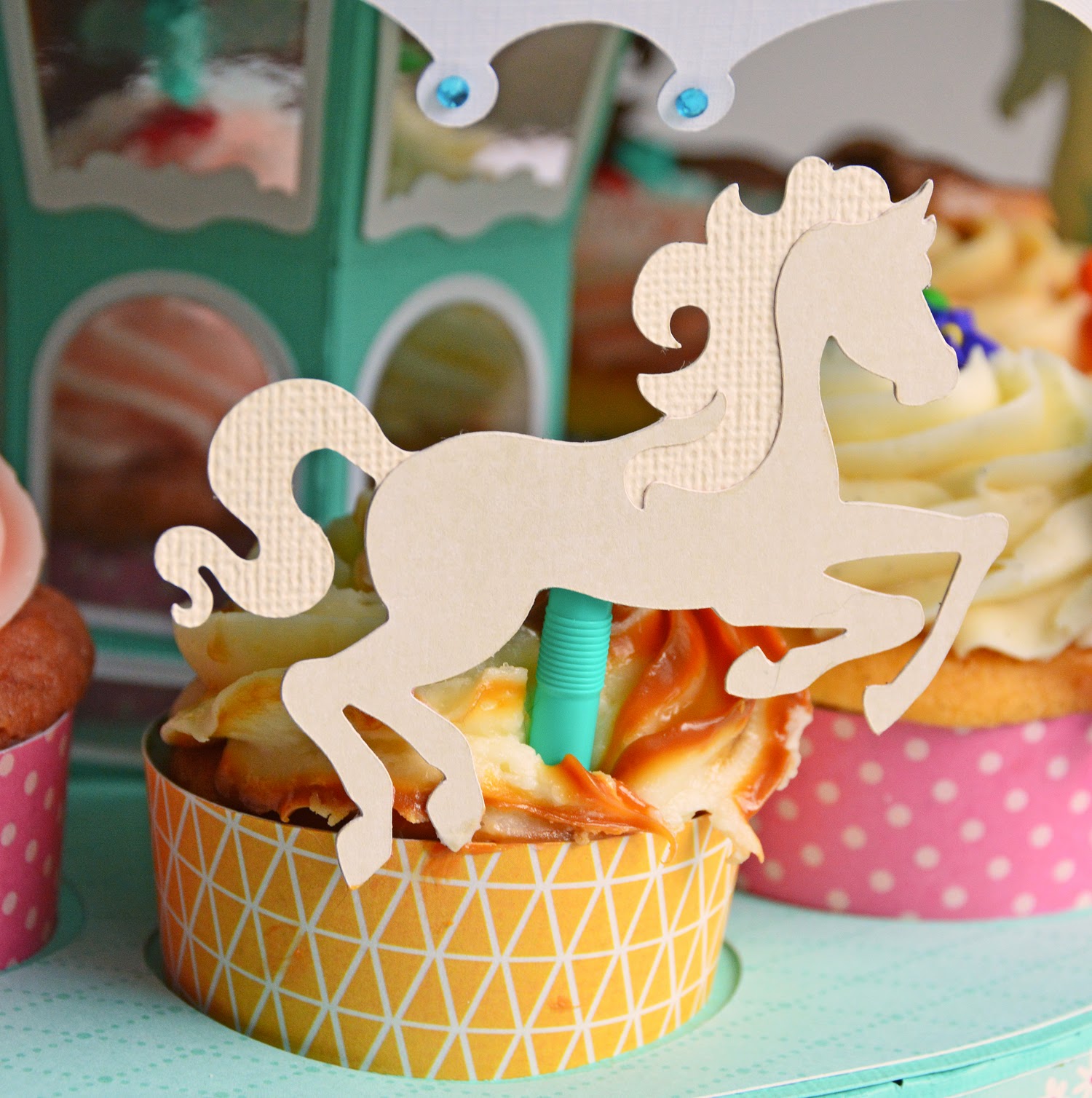 One Scrap at a Time: Carousel Party with Cocoa Vanilla Studios
