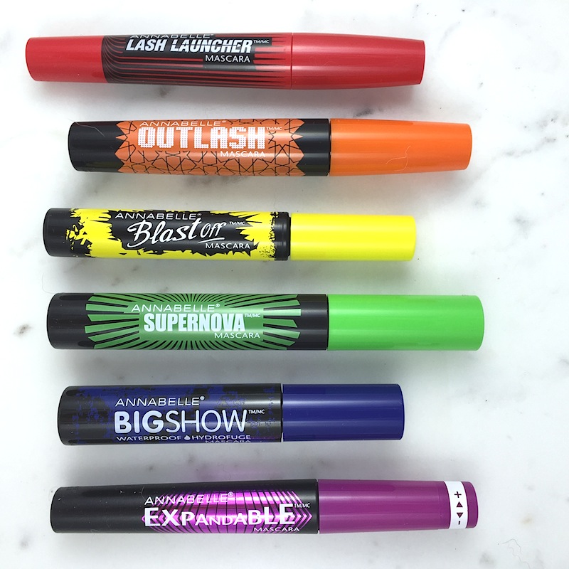 Annabelle Mascara collection: A quick review