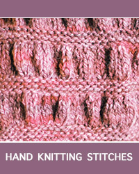 Learn Gathered Stitch Pattern with our easy to follow instructions at HandKnittingStitches.com