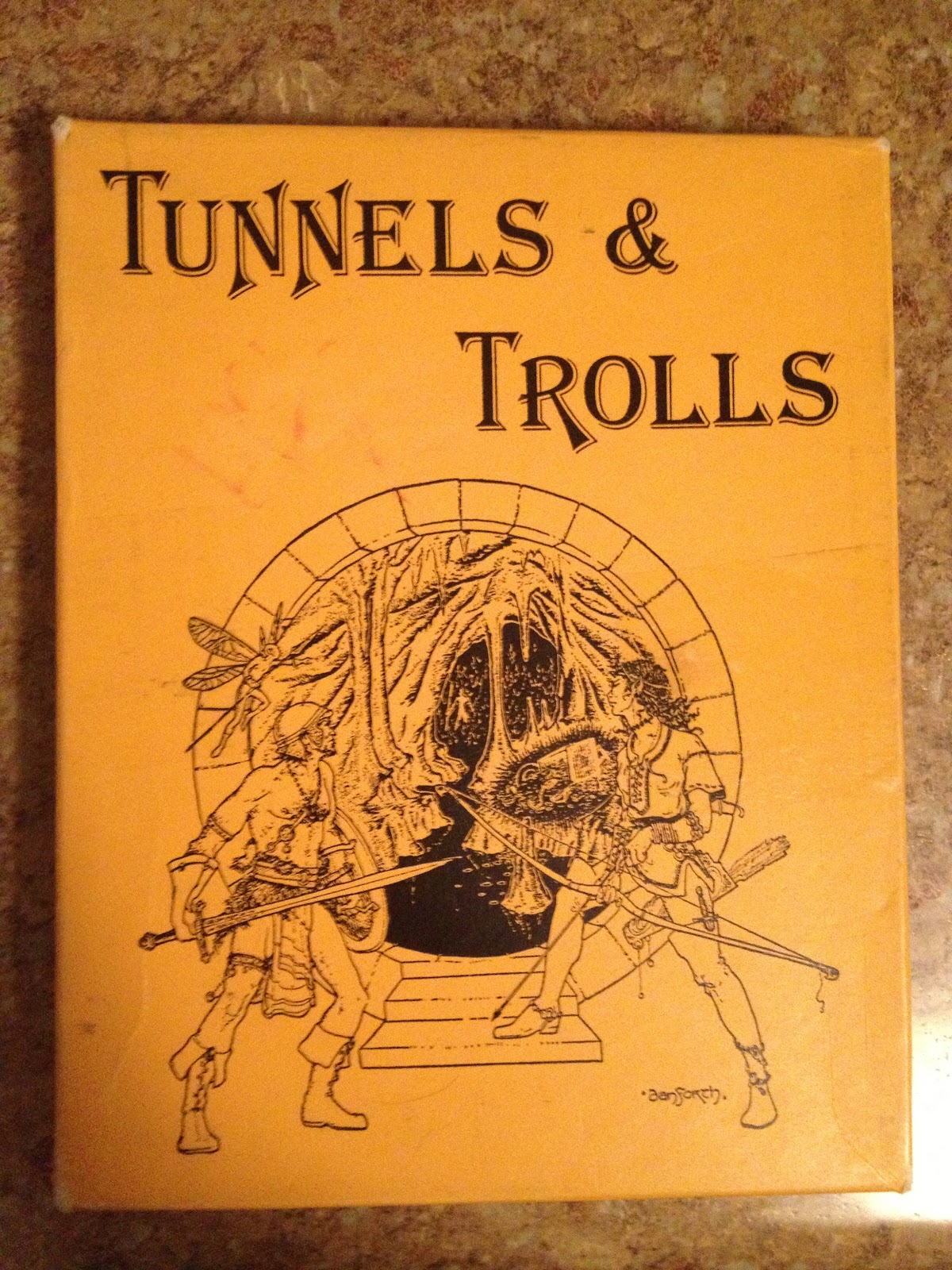 Tenkar's Tavern Snagged on Ebay Very Stuffed Tunnels & Trolls