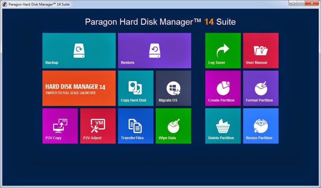 paragon hard disk manager suite 15