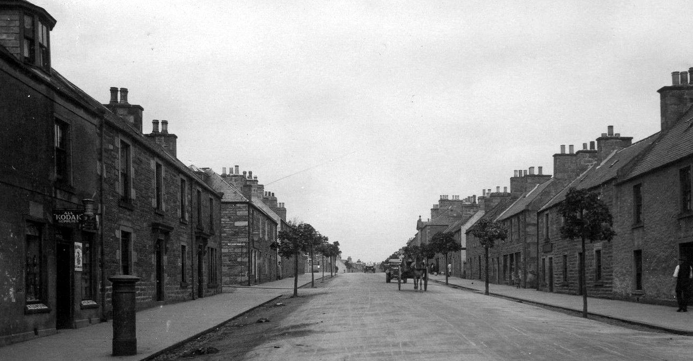 Tour Scotland Old Photograph Regent Street Keith Scotland
