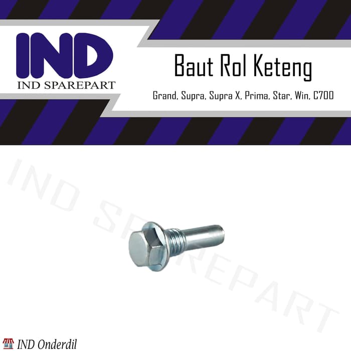 Baut-Baud Roll-Rol Keteng Honda Supra X 125/Blade-New/Revo-Absolute Berkualitas