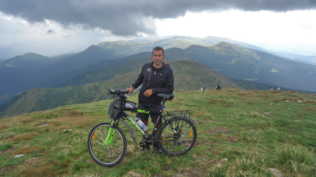 Говерла и велосипед