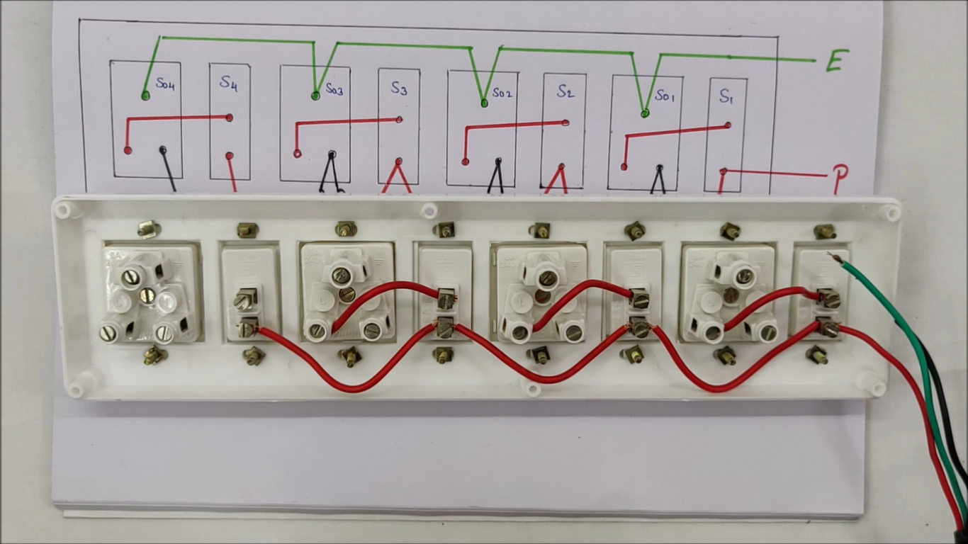 How to Make Electrical Extension Board, Step by Step.
