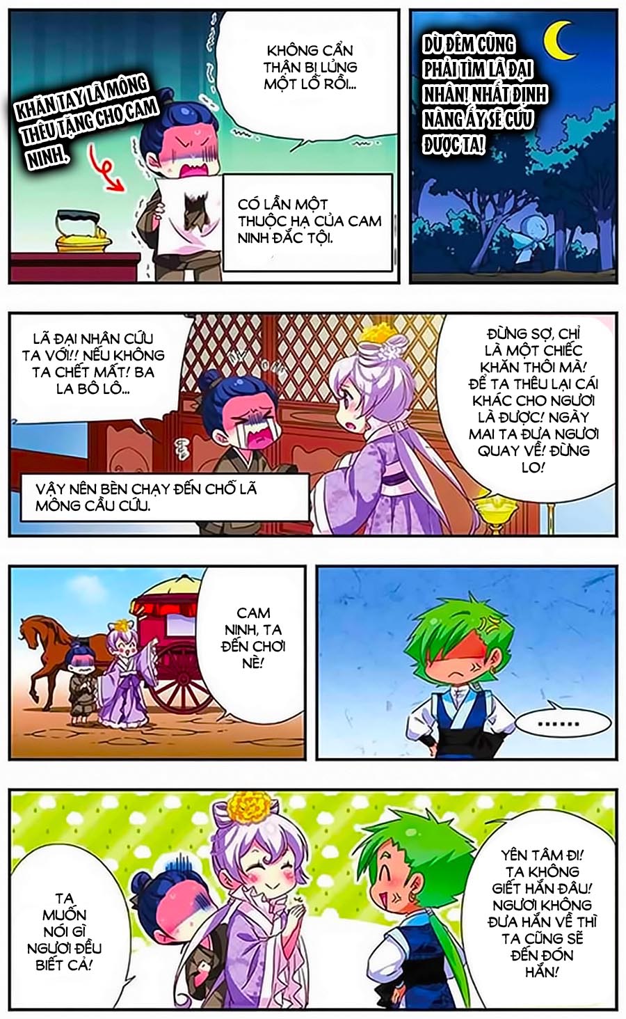 Manh Tam Quốc Chap 111 - Next Chap 112