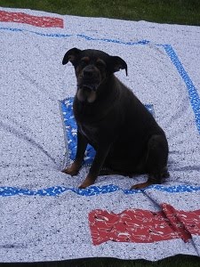 LILALOU SHOWS HER LOVE OF QUILTS!