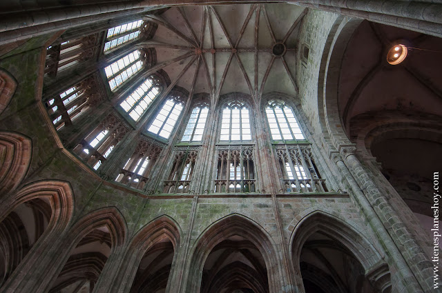 Abadía Mont Saint-Michel  visita viaje Normandía Bretaña Francia 