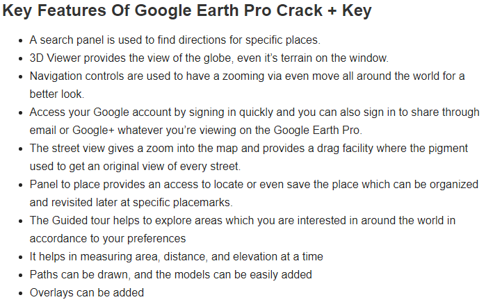 Google earth pro apk crack windows 7