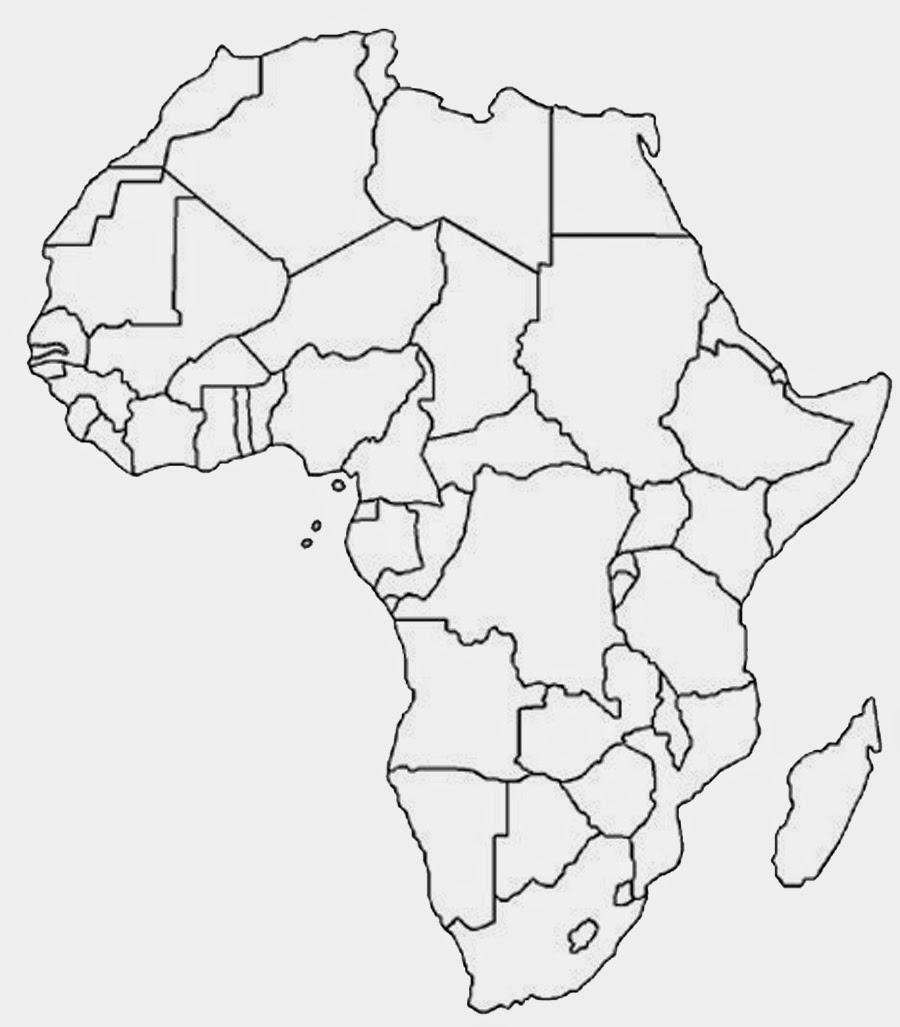 Printable Africa Map Free Printable Maps