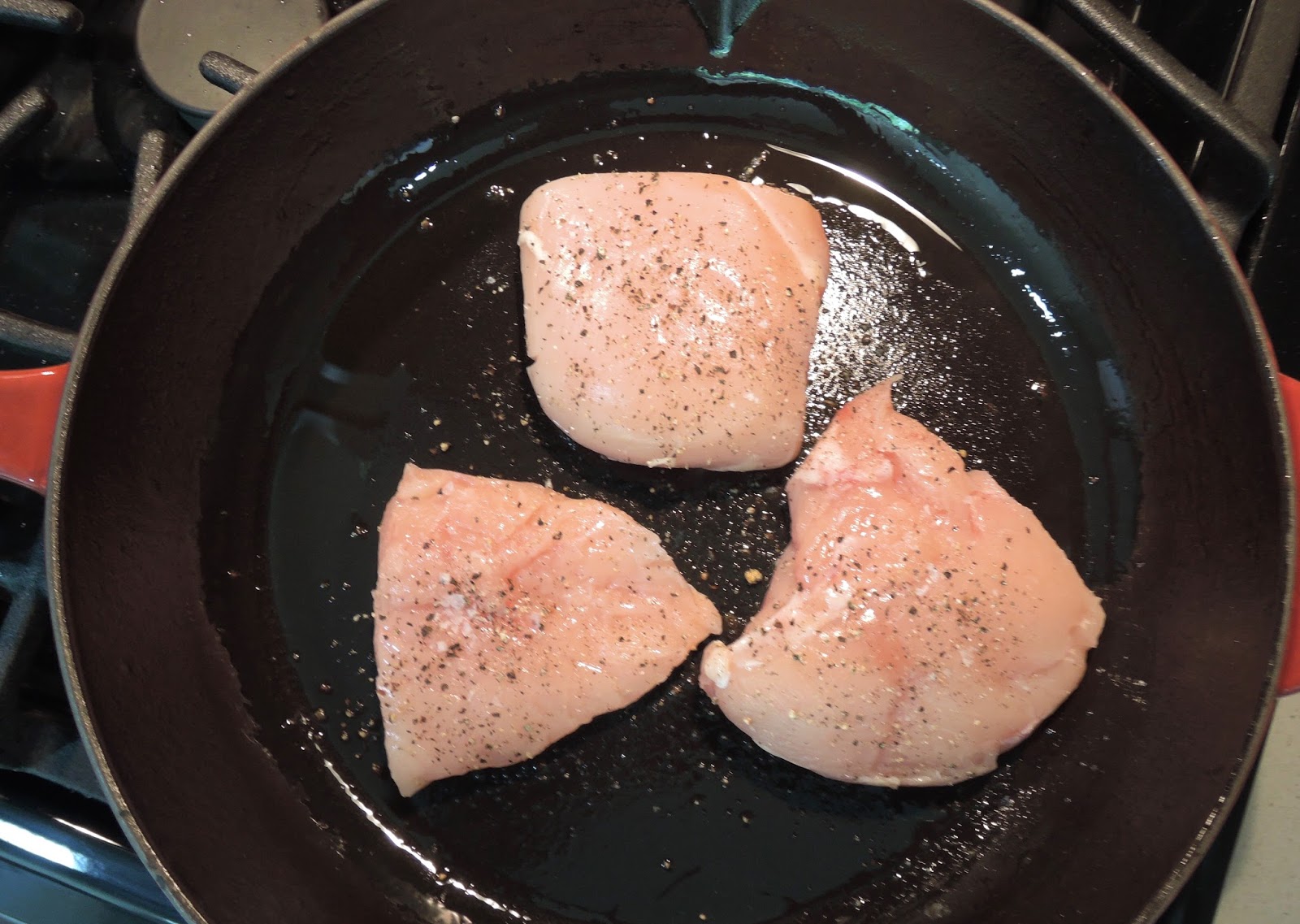 The Briny Lemon StrawberryChicken Salad with Blue Cheese and Honeyed
