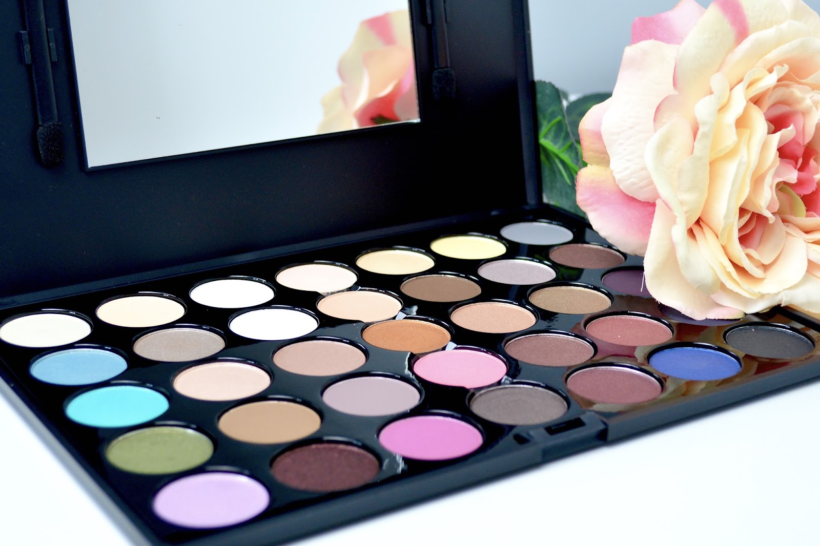 Crown Brush Back To Basics Eyeshadow Palette Full Review & Swatches