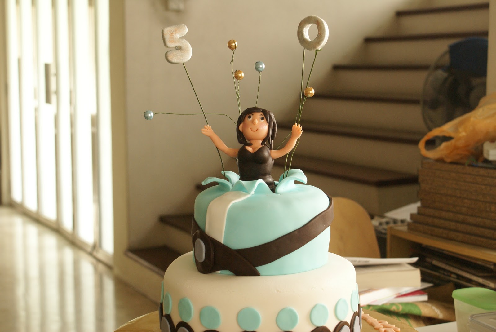Ling's Passion: 50th Birthday Cake