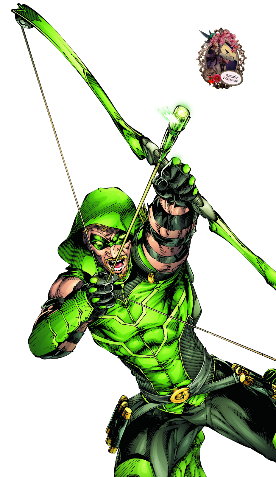 Justice League Green Arrow Render Universe