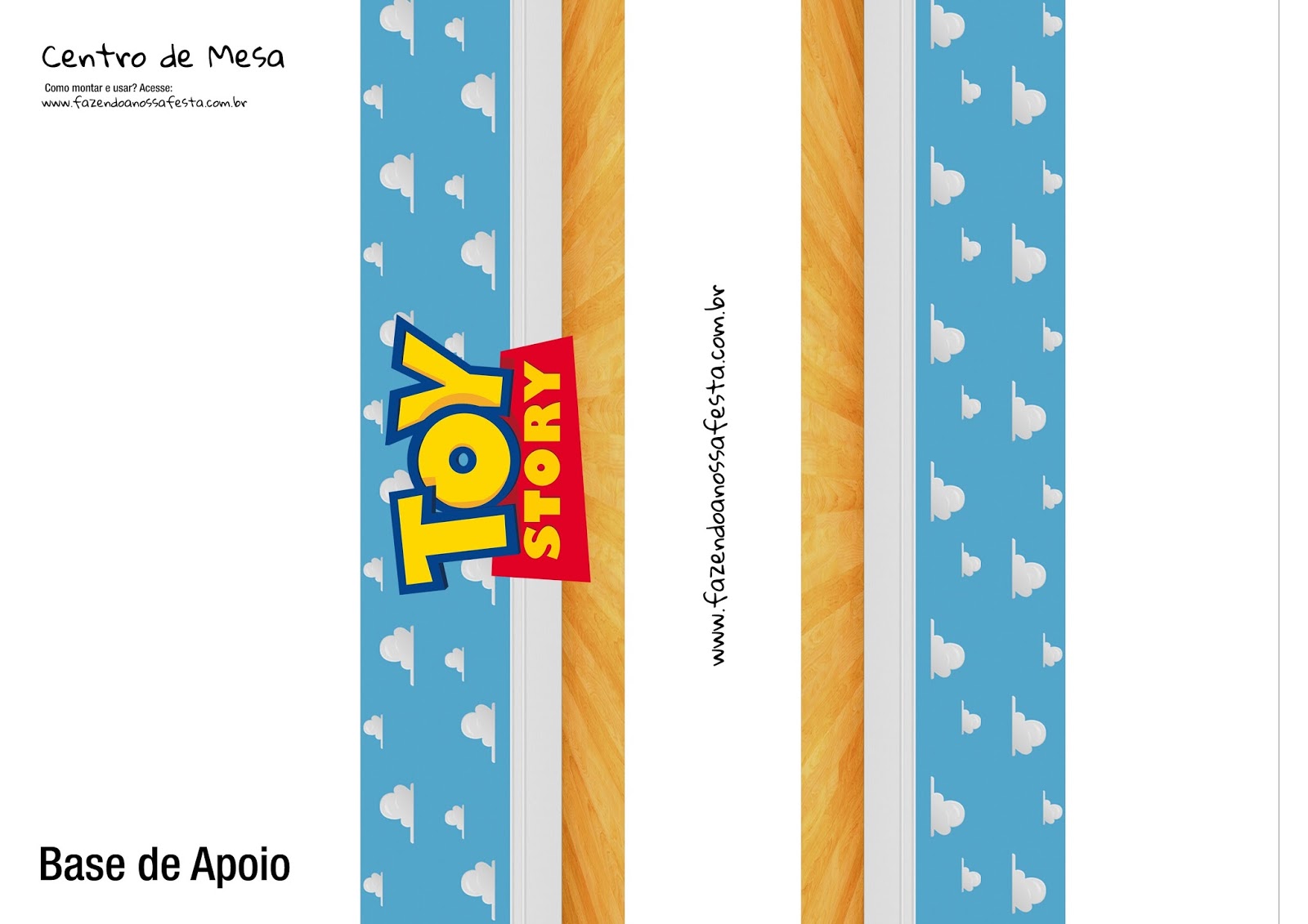 Toy Story Free Printable Centerpieces. - Oh My Fiesta! in english