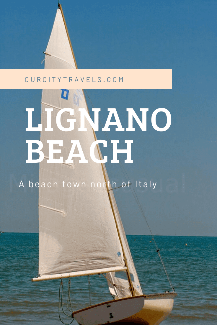 Lignano Beach, is in a town in Northern Italy, 7 hours away from Vienna. The travel itself is really interesting, I get to take drive by photos of the country.