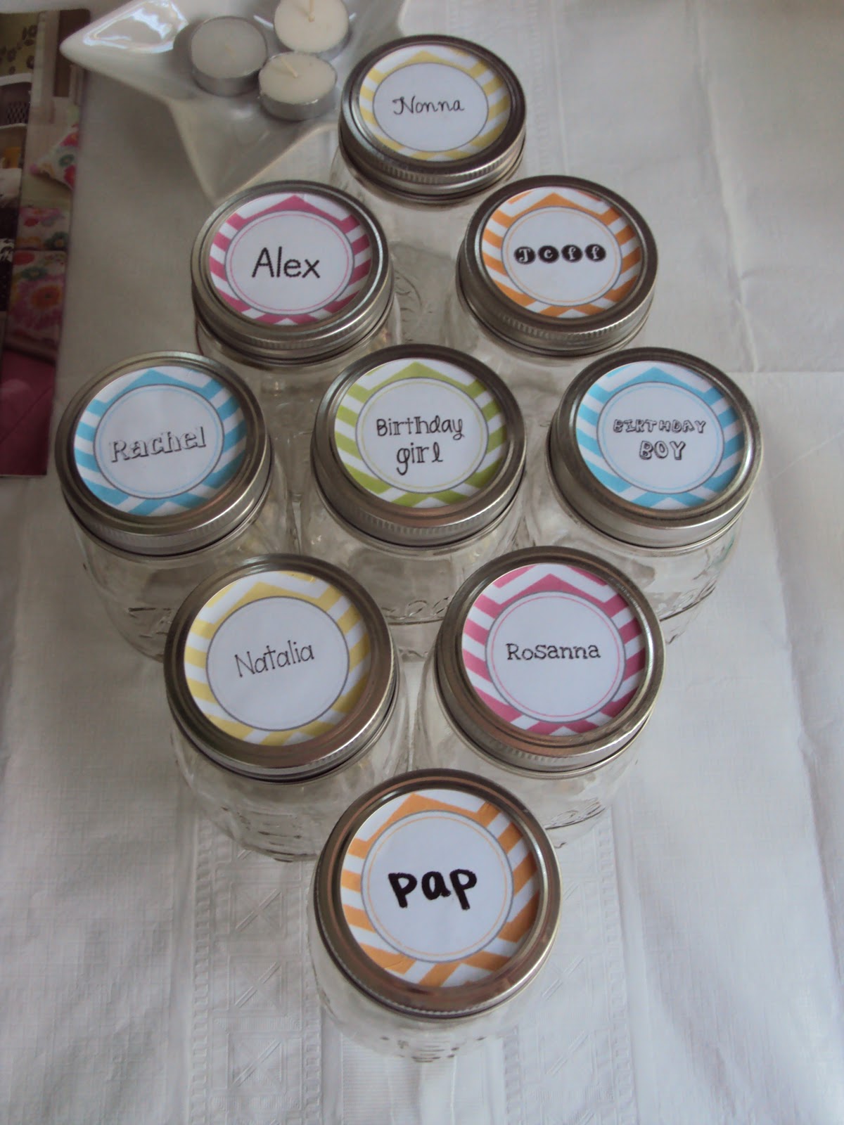 Monkey See Monkey DIY DIY Customized Mason Jar Party Favors